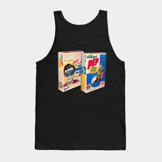 Tom Corbett Space Cadet PEP Cereal Tank Top by RetroZest